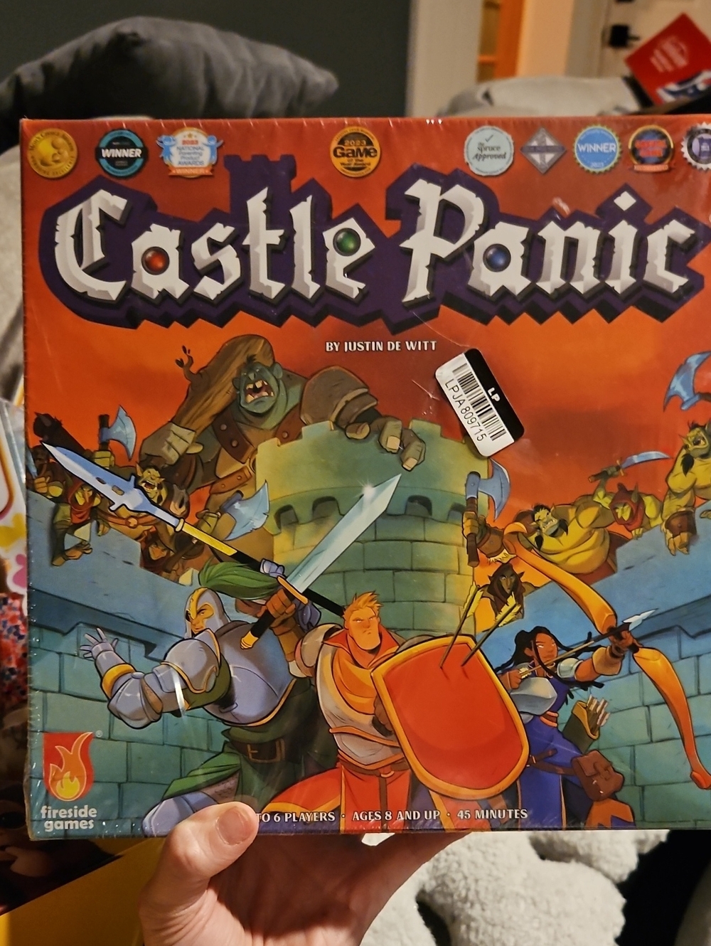 Castle Panic Board Game - Orange Cover